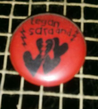 Tegan And Sara Pin Button From So Jealous Tour Detroit Extremely Rare & Sarah