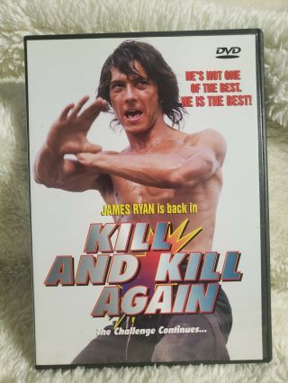 Kill And Kill Again All Region Dvd James Ryan Anneline Kriel 2000 Very Good Rare