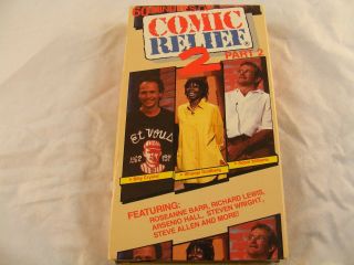 Comic Relief 2 (vhs Tape) Rare Oop Robin Williams Billy Crystal Whoopi Goldberg