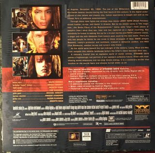 Strange Days (Laserdisc,  2 - disc Widescreen) RARE,  Ralph Fiennes,  Watched Once 2