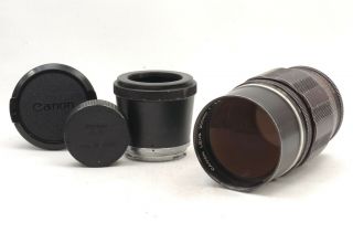 @ Ship In 24 Hrs @ Rare @ Canon 200mm F3.  5 Telephoto Leica Screw Mount M39 Lens