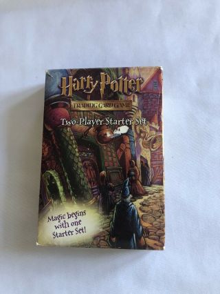 Harry Potter Trading Card Game Two Player Starter Deck Set