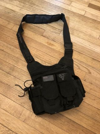 Dpms Ar Shooter’s Shoulder Bag With Logo.  Rare.  Vintage Twice