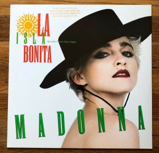 Madonna La Isla Bonita Rare Promo Issue 12 " Vinyl Record 
