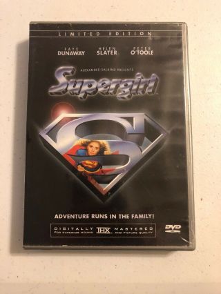 Supergirl (dvd,  2000,  2 - Disc Set,  Limited Edition) Anchor Bay,  1036/50,  000 Rare