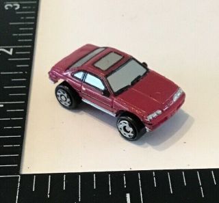 Vtg Micro Machines ‘90s Ford Thunderbird Coupe Car Vehicle Red Rare