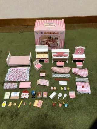 Sylvanian Families MY ROOM SET SE - 126 Epoch Calico Critters 1999 2