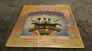 Beatles Magical Mystery Tour 12 " Vinyl Complete W/ Rare 24 Page Picture Book A,