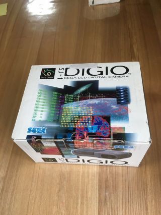 Digio Sj - 1 Sega Lcd Digital Camera Rare