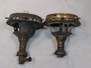 Rare Welsbach Company Gas Lamp Light Parts Antique Decor Brass No.  6 Reflex
