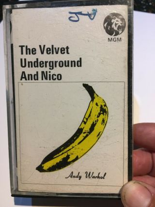 Very Rare First Uk Cassette Of The Velvet Underground And Nico (1971)