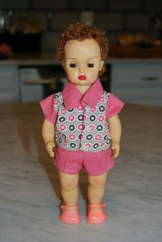 Vintage Terri Lee Doll Clothing - Tiny Jerri Lee Play Suit - Shirt Shorts Shoes