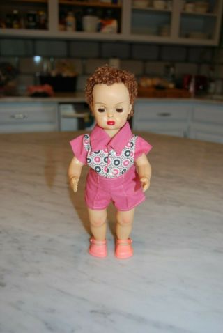 Vintage Terri Lee Doll Clothing - TINY JERRI LEE PLAY SUIT - SHIRT SHORTS SHOES 3