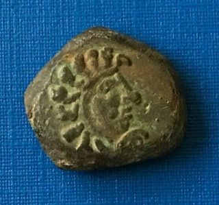 Very Rare Ancient Celtic Uncertain Bronze Coin 1st Century Bc - P572