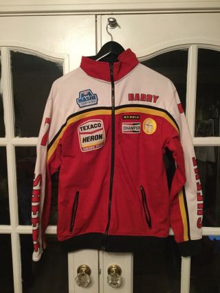 Rare Official Barry Sheene Merchandise Limited Edition Pit Jacket Size Medium