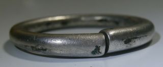 Rare Huge Anglo - Danish Viking Norse Silver Horse - Hoof Terminal Finger Ring