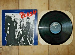 The Clash Self Titled Vinyl Lp 1979 Epic Je 36060 1a/1a Rare Canadian Blue F218