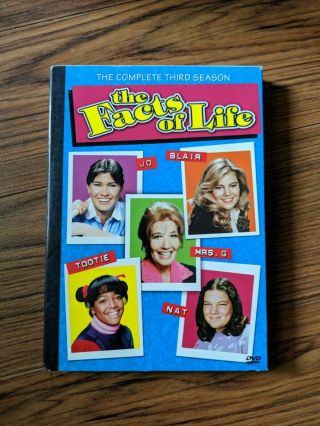 The Facts Of Life Season 3 (dvd) Like Rare