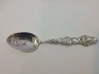 Sterling Silver Souvenir Spoon Penn 