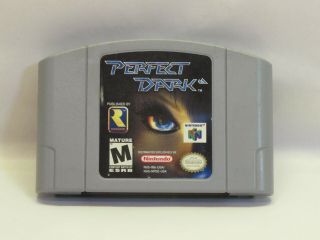 Perfect Dark (1997,  Nintendo 64),  Cartridge Only