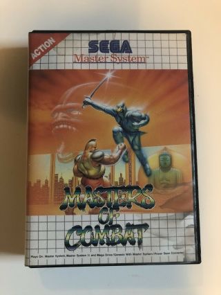 Masters Of Combat On Master System (extremely Rare)