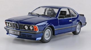 (rare) Anson 88 Bmw 635 Csi Coupe (royal Blue) 1:18 Diecast - (oop)