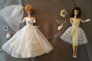 Vintage Barbie " Brides Dream " 947 And Orange Blossom 987 (1960 