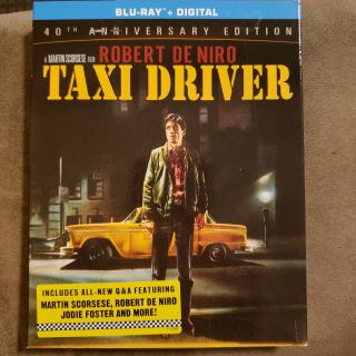 Taxi Driver 40th Anniversary Edition Blu Ray Slipcover Only Scorsese Vhtf Rare