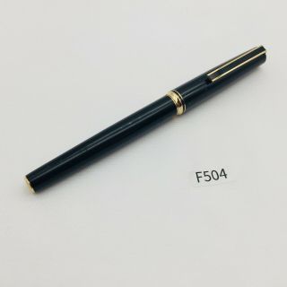 F504 Sailor Fountain Pen 14k Gold From Swiss Bank Vintage Rare
