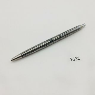 F532 Pilot Elite Stainless Ballpoint Pen Vintage Rare