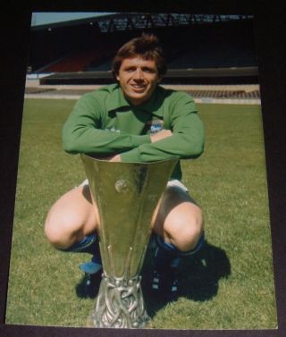 Ipswich Town Fc 1981 Uefa Cup Winner Paul Cooper Rare Hand Signed Photograph