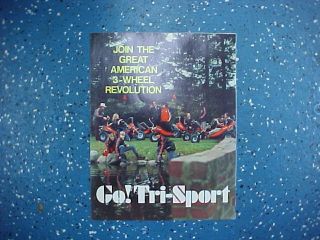 Tri - Sport Brochure Vintage Old Stock (nos)