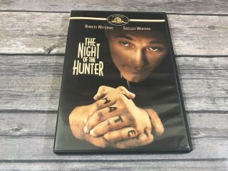 The Night Of The Hunter (dvd,  2007) Robert Mitchum Shelley Winters 1955 Oop Rare