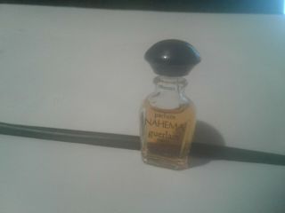 Vintage Perfume Bottle Nahema By Guerlain Old Rare Mini Size Collectible