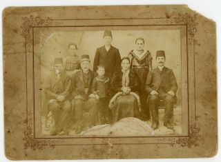Armenia,  1900’s,  Turkey,  Amasya,  Ottoman,  Armenian Family Rare Photo