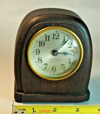Antique Seth Thomas 4 - Jewels Miniature Clock - Wow