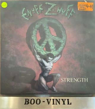 Enuff Z Nuff - Strength Atco 7567 - 91638 Vinyl Lp Record Very Rare Ex Con
