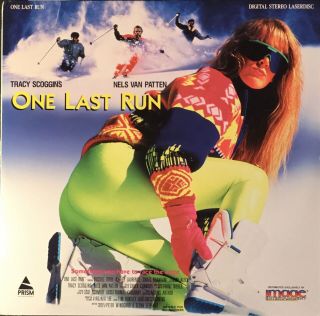 One Last Run (laserdisc) Tracy Scoggins,  Rare Ski Movie,  Watched Once