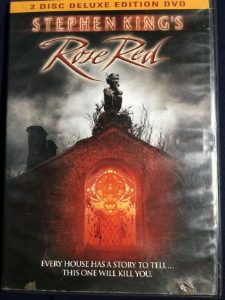 Rose Red (dvd,  2002,  2 - Disc Set) Stephen King Rare Oop Rare Oop Horror