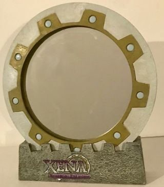 Xena Warrior Princess Chakram Mirror Rare Collectable Vanity Table Makeup Mirror