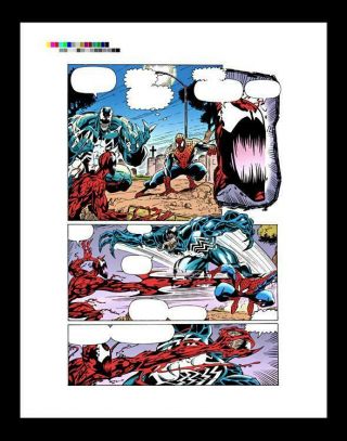 Mark Bagley Spider - Man Unlimited 2 Rare Production Art Pg 23