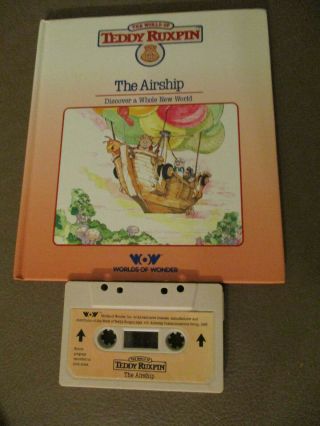Teddy Ruxpin - The Airship - Book And Tape