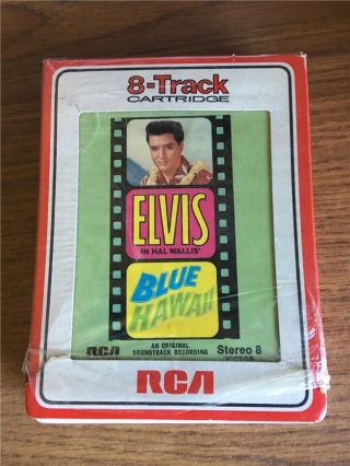 Elvis Presley Blue Hawaii Vintage Rare 8 Track Tape Late Nite Bargain