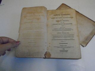 1802 Antique Leather Medical Book,  Medical Repository,  Medicine/surgery Vol.  5