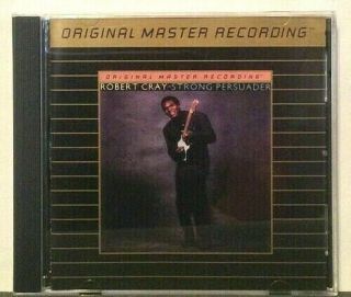 Robert Cray - Strong Persuader - Rare 24k Gold Cd Mfsl Ultradisc Udcd Blues Usa