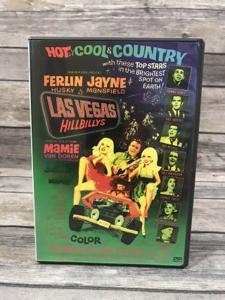 Las Vegas Hillbillys (dvd,  2000) Jayne Mansfield 1966 Film Oop Rare Vg