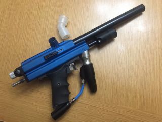 Rare Autococker Pump Paintball Marker Gun Pro Team Products Right Feed Ptp Pmi