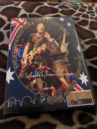 Bruce Springsteen & E Street - Brisbane,  Australia February 26,  2014 2 - Dvd Rare
