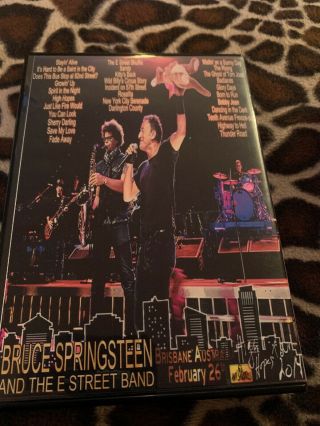 Bruce Springsteen & E Street - Brisbane,  Australia February 26,  2014 2 - DVD RARE 2