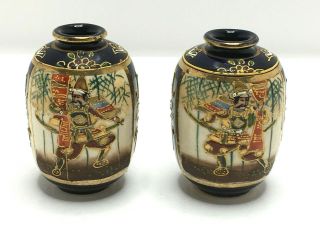 Antique Miniature Ceramic Pots Oriental Japanese Or Chinese